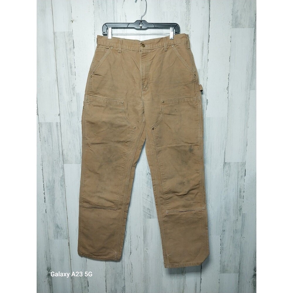 Carhartt B01 BRN 34x34 Loose Fit Union Made In USA